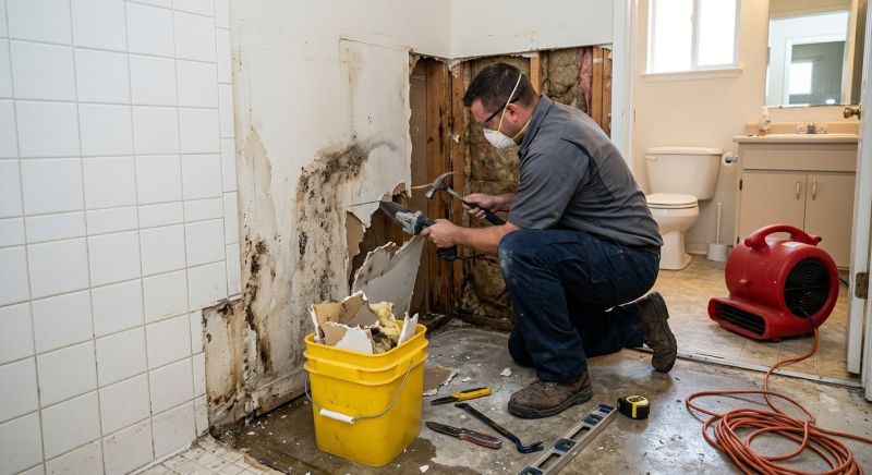 Attic Water Damage Repair in Katy, TX