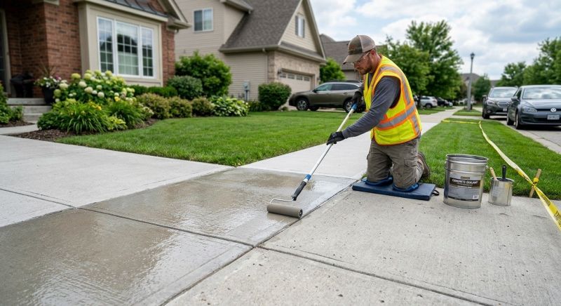 Stamped Concrete Sealing in Kitsap County, WA